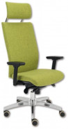 Kancelárska stolička Kent Exclusive, E-SY, zelená
