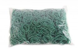 Gumičky Office Products 30mm 1kg zelené