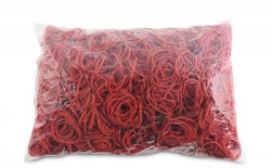 Gumičky Office Products 30mm 1kg červené