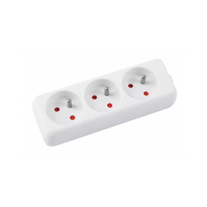 Predlžovací kábel Office Products s 3 zásuvkami 3m