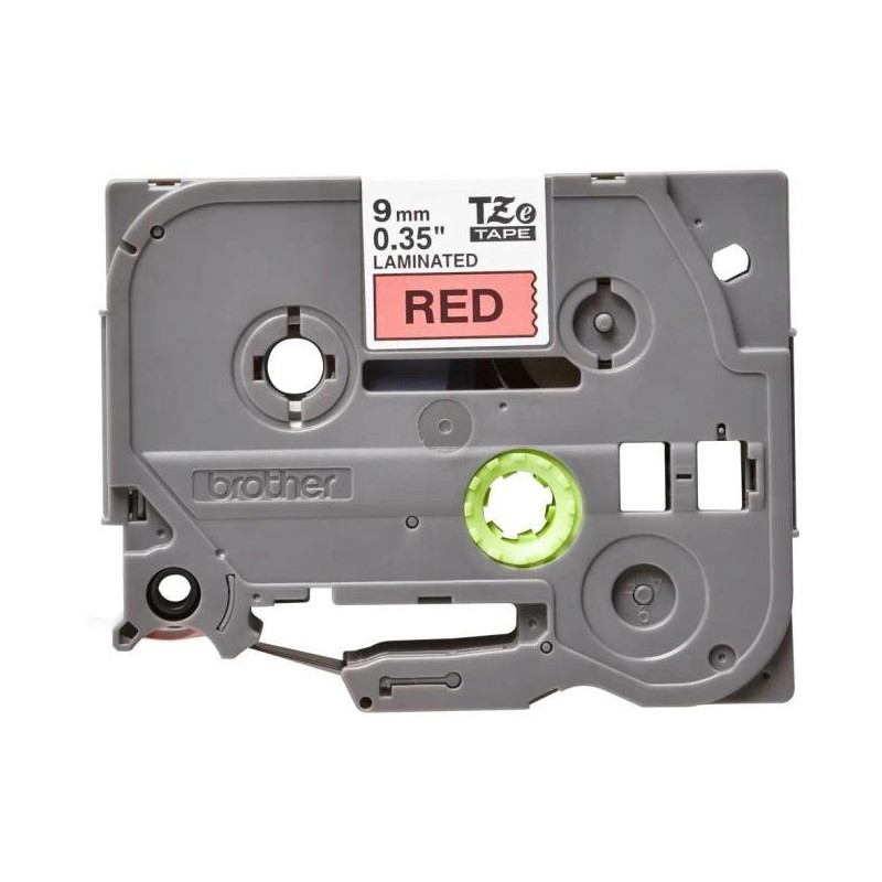 Samolepiaca páska Brother TZe-421 9 mm červená/čierna