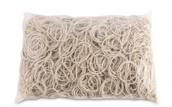 Gumičky Office Products 40mm 1kg biele