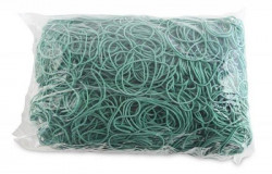 Gumičky Office Products 50mm 1kg zelené