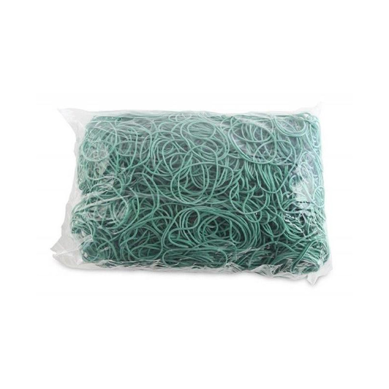 Gumičky Office Products 50mm 1kg zelené