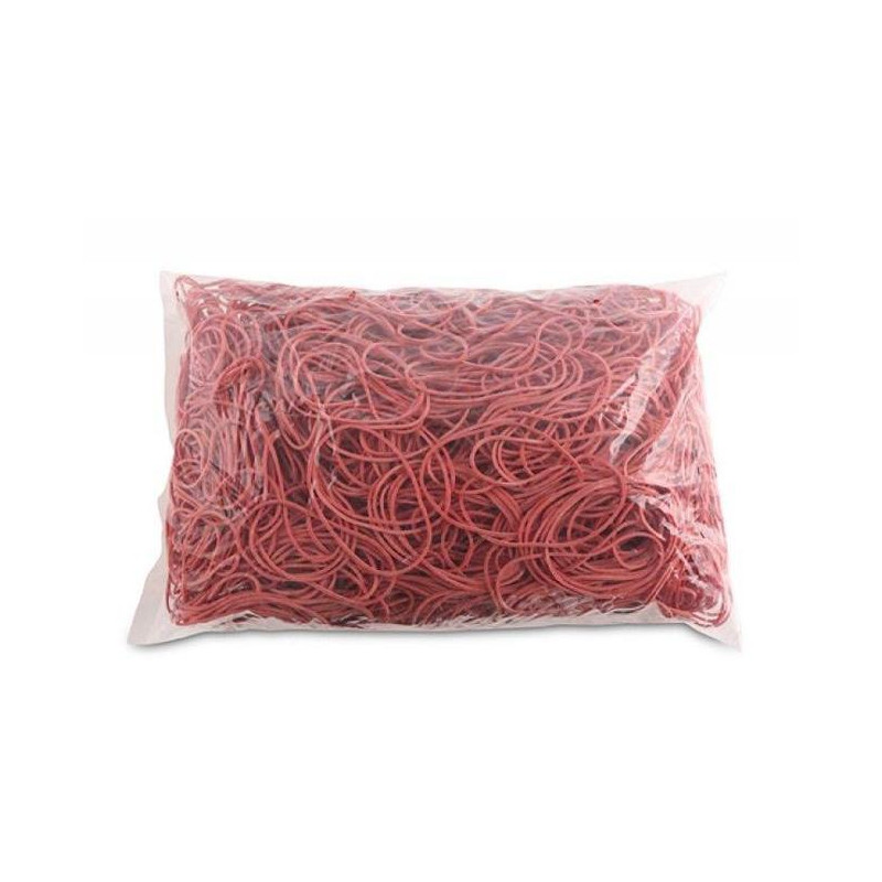 Gumičky Office Products 60mm 1kg červené