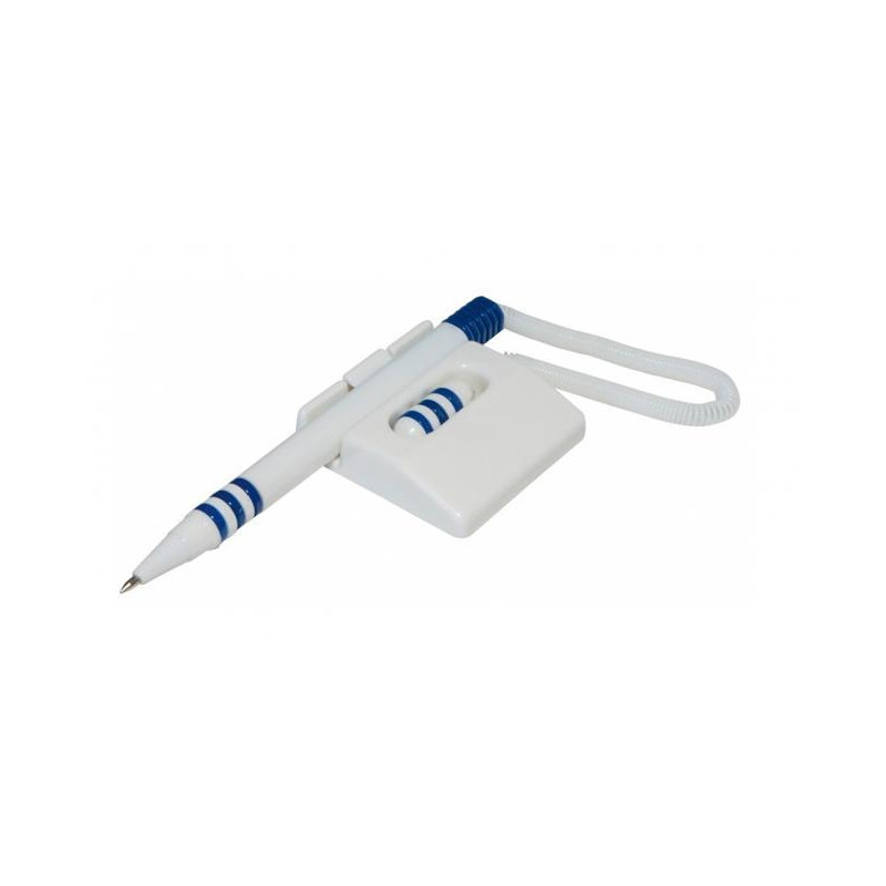 Pero so stojanom Office Products plastové modro-biele horizontálne