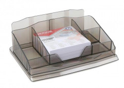 Stolový organizér Office Products dymový