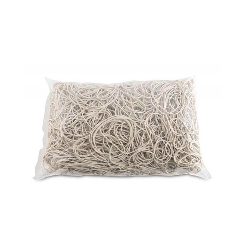 Gumičky Office Products 70mm 1kg biele