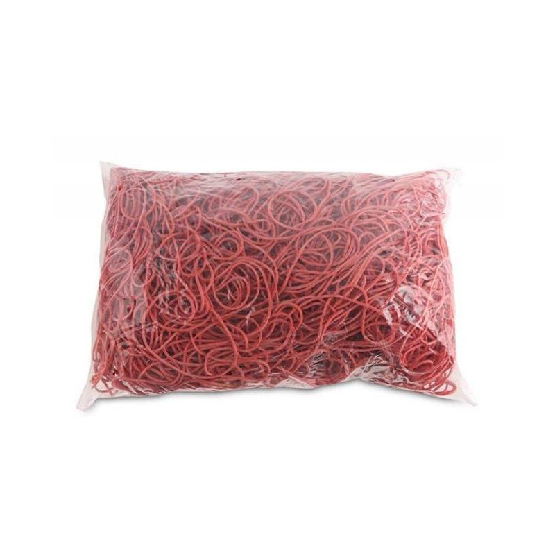 Gumičky Office Products 80mm 1kg červené