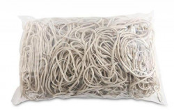 Gumičky Office Products 80mm 1kg biele