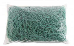 Gumičky Office Products 100mm 1kg zelené