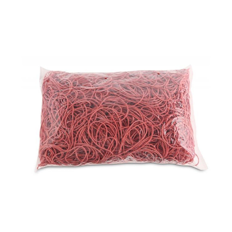 Gumičky Office Products 100mm 1kg červené