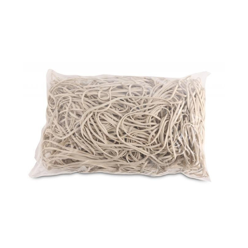 Gumičky Office Products 130mm 1kg biele