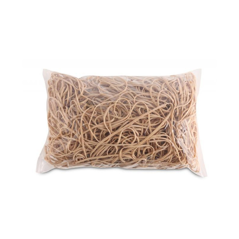 Gumičky Office Products 130mm 1kg prírodná farba