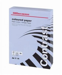 Farebný papier Office Depot Contrast orgovánová, A4, 80 g