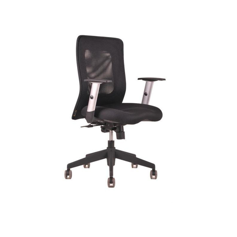 Kancelárska stolička CALYPSO/Mauritia SY čierna