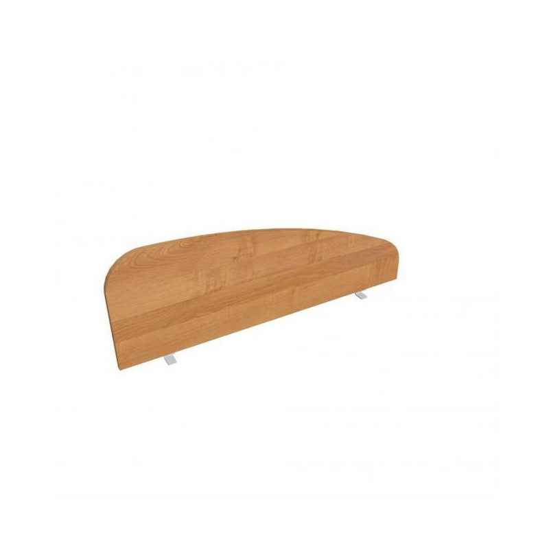 Paraván Hobis na hranu stola, oblý, 120 cm, jelša