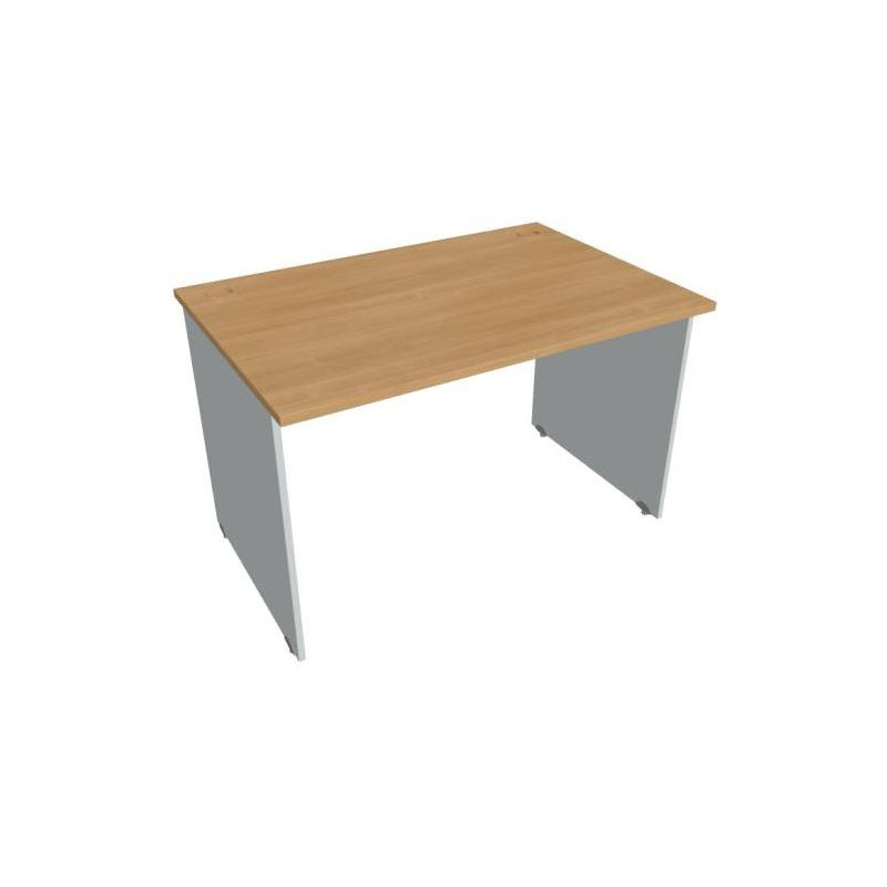 Pracovný stôl Gate, 120x75,5x80 cm, dub/sivý