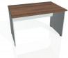 Pracovný stôl Gate, 120x75,5x80 cm, orech/sivý