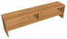 Stolová nadstavba Hobis, 120x30x24 cm, jelša