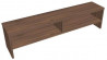 Stolová nadstavba Hobis, 120x30x24 cm, orech