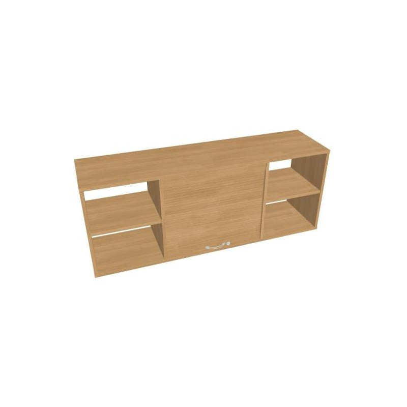 Závesná skriňa Strong, dub, zámok