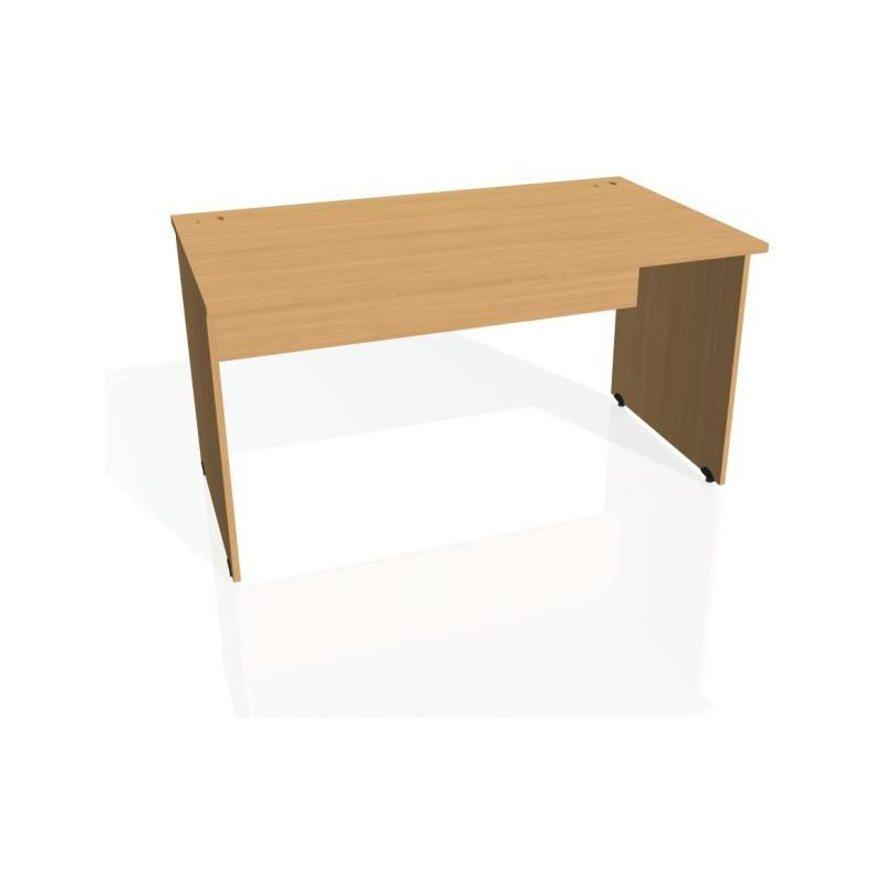 Pracovný stôl Gate, 140x75,5x80 cm, buk/buk