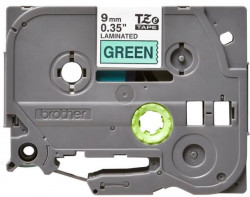 Samolepiaca páska Brother TZe-721 9 mm zelená/čierna