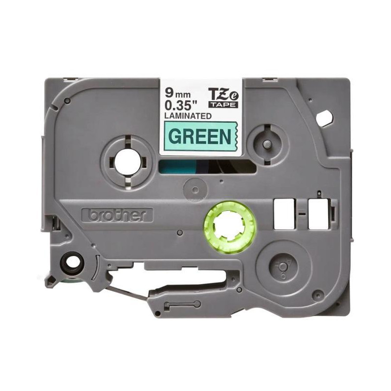 Samolepiaca páska Brother TZe-721 9 mm zelená/čierna