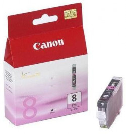 Atramentová náplň Canon CLI-8PM pre Pixma iP6600D/6700D/MP970/ Pro9000 photo magenta (400 str.)