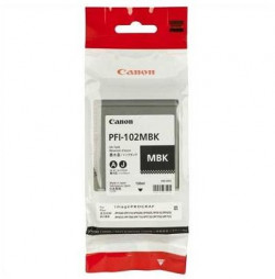 Atramentová náplň Canon PFI-102BK pre iPF500/600/700 LP17/24 black (130 ml)