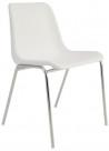 Jedálenská stolička Vincenza, biela