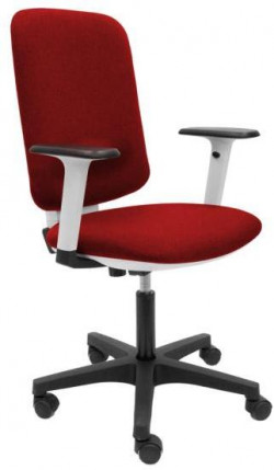 Kancelárska stolička EVA červená (Bombay 33) + podrúčky P65