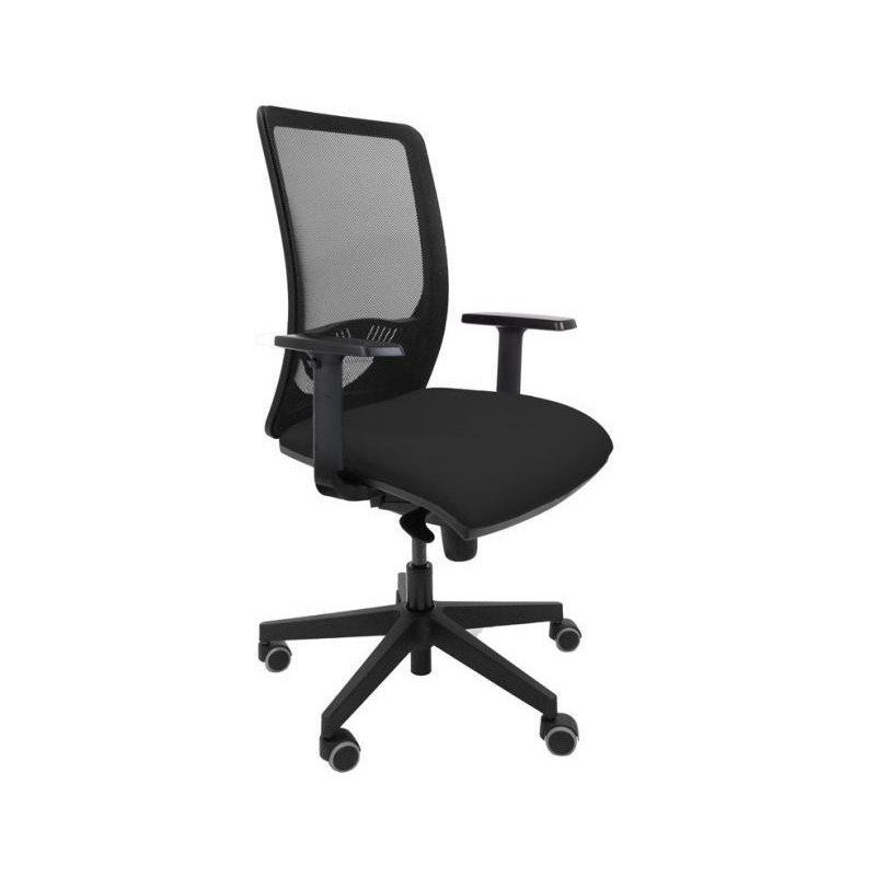 Kancelárska stolička DUCK SYN čierna (Bombay 02) + podrúčky P44