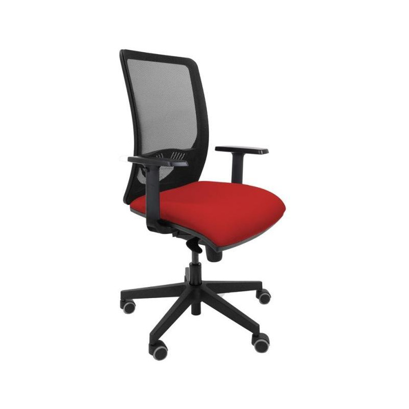 Kancelárska stolička DUCK SYN červená (Bombay 33) + podrúčky P44