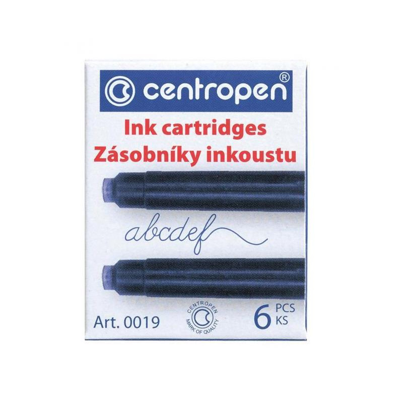 Atramentové bombičky Centropen 0019 6ks