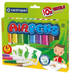 Fúkacie fixky na textil Centropen 10f