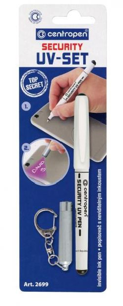 Popisovač Centropen 2699 s UV lampou