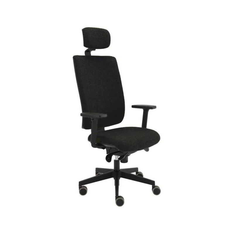 Kancelárska stolička Kent Boss, E-SY, čierna