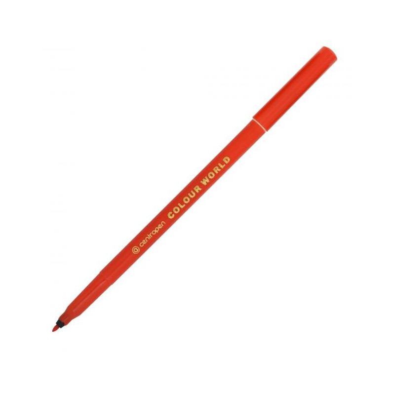 Popisovač Centropen 7550 červený (7790)