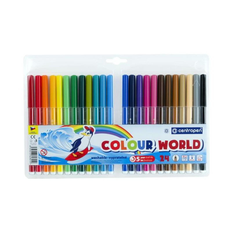 Sada popisovačov Centropen 7550/24S