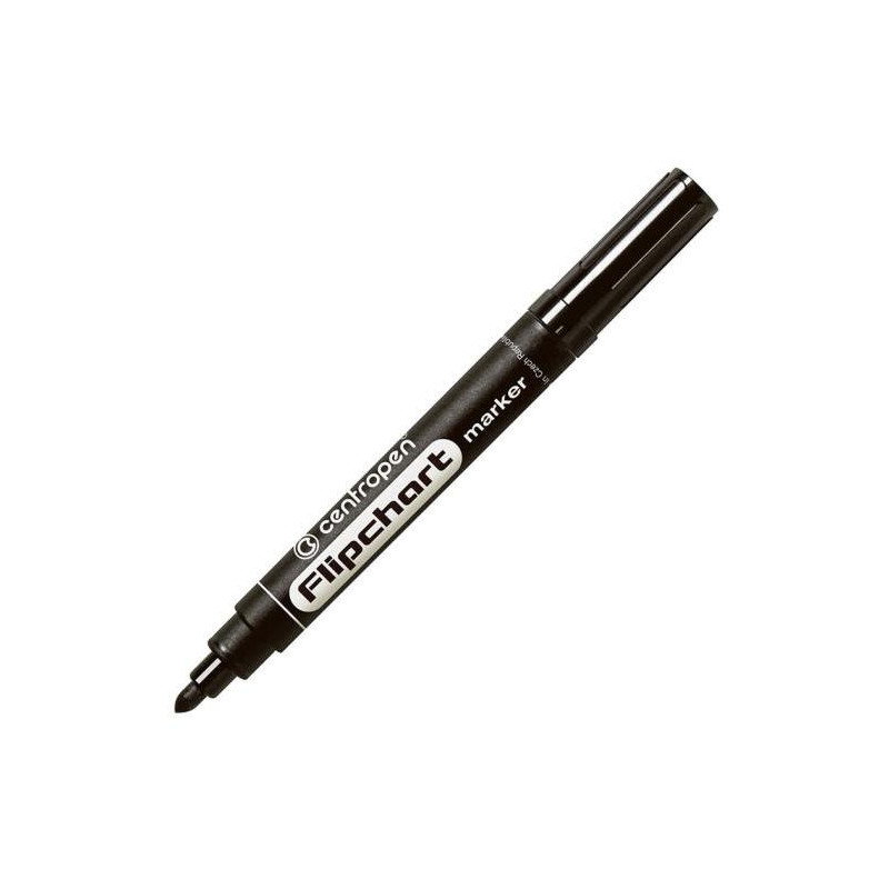 Popisovač na flipchartové bloky Centropen 8550 čierny