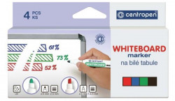 Sada popisovačov na tabule Centropen 8569/4S