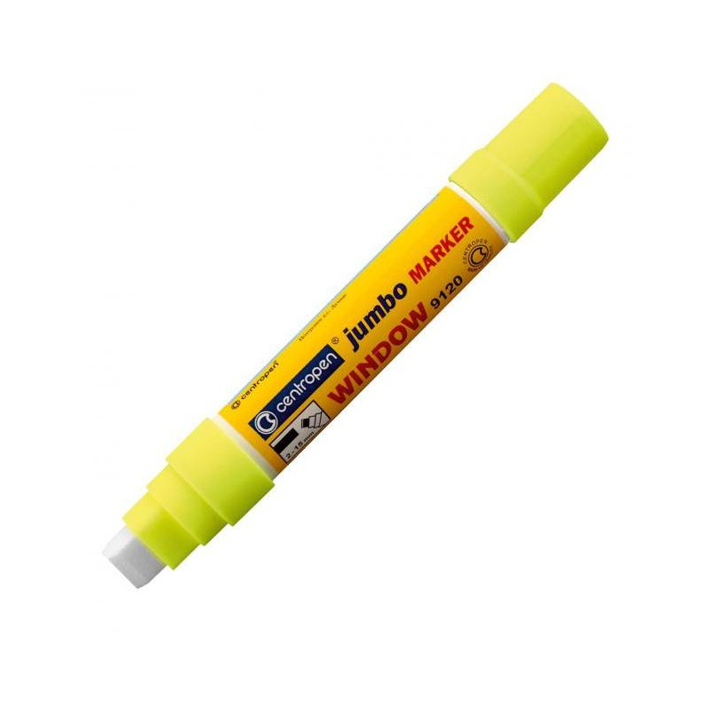 Kriedový popisovač Centropen 9120 žltý