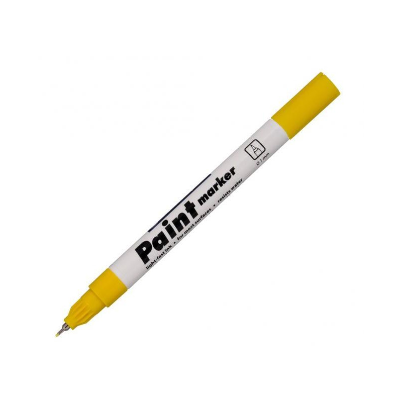 Lakový popisovač Centropen 9211 žltý