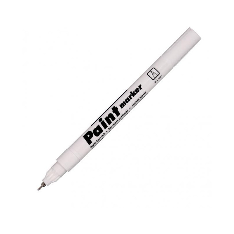 Lakový popisovač Centropen 9211 bielyä