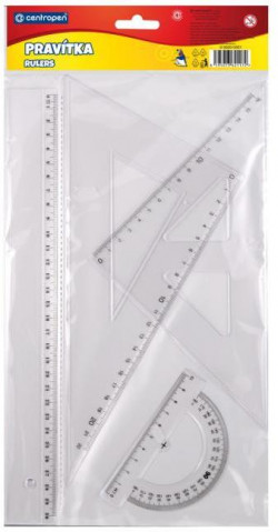 Rysovacia súprava pravítiek veľká 9500