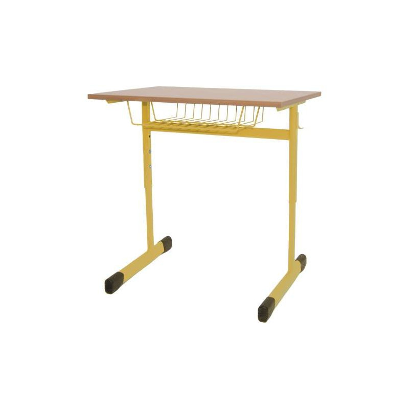 Jednomiestna lavica výškovo nastaviteľná, veľ. 3-5, žltá