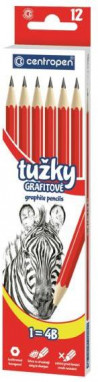 Ceruzka grafitová CENTROPEN 9510/1 č.1 , 12ks