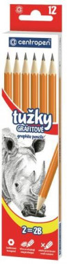 Ceruzka grafitová CENTROPEN 9510/1 č.2 , 12ks